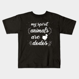 Mein Dodo Spirit animal Motiv Retro Fan Kids T-Shirt
